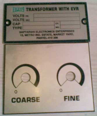 Manufacturers Exporters and Wholesale Suppliers of Electronic Voltage Regulator Mumbai Maharashtra